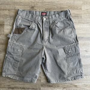 Wrangler Workwear Cargo Shorts Ranger Relaxed Fit Utility Carpenter Y2K‎ Size 34